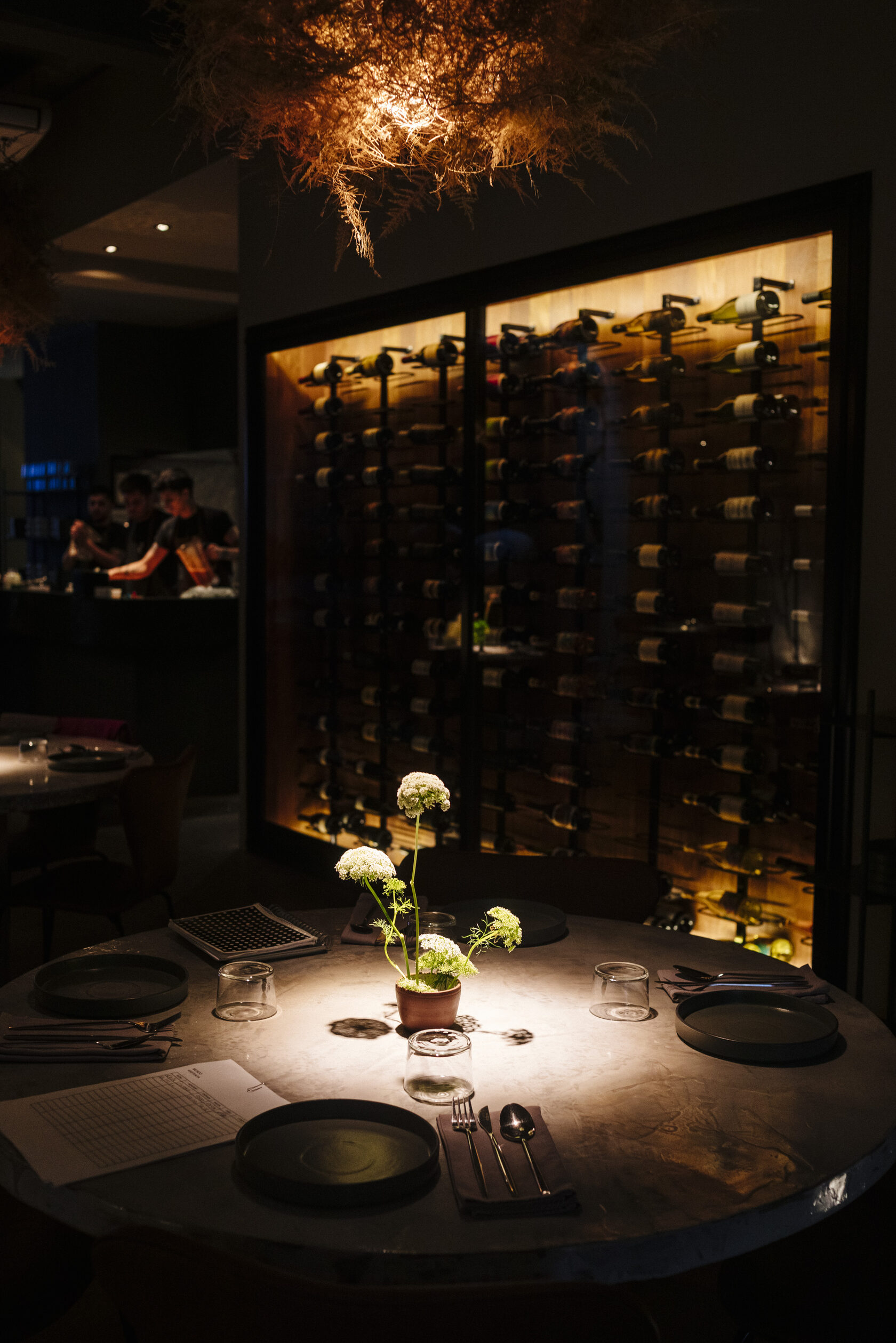 Natural ingredients and botanical setting at MUSGO