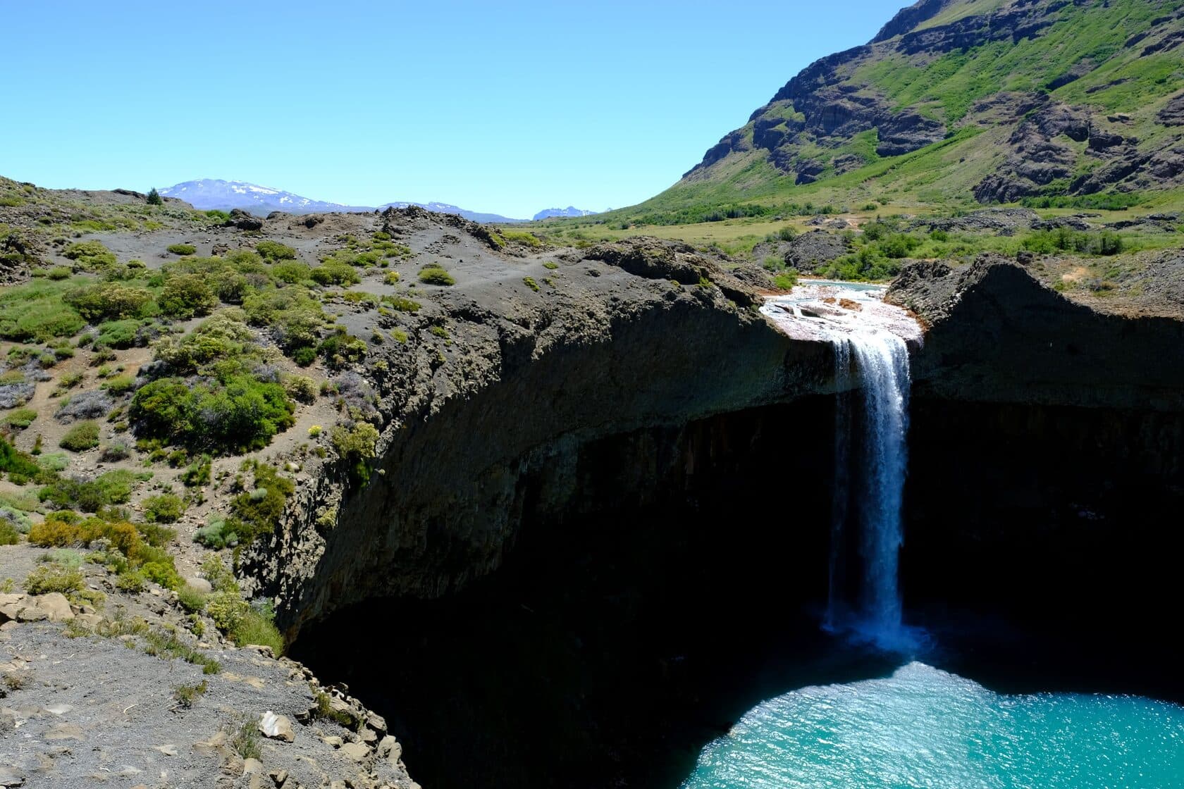 Salto del Agrio, Patagonia